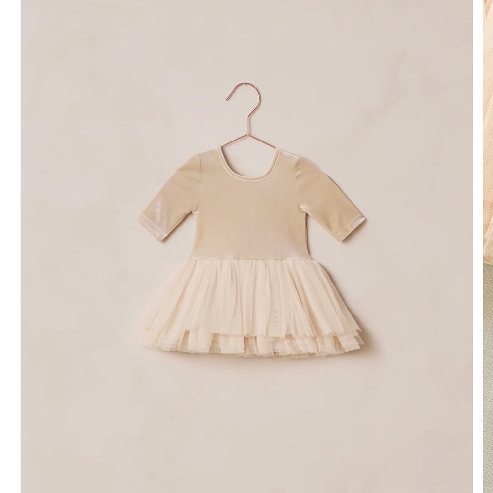 NORALEE cream velvet tutu